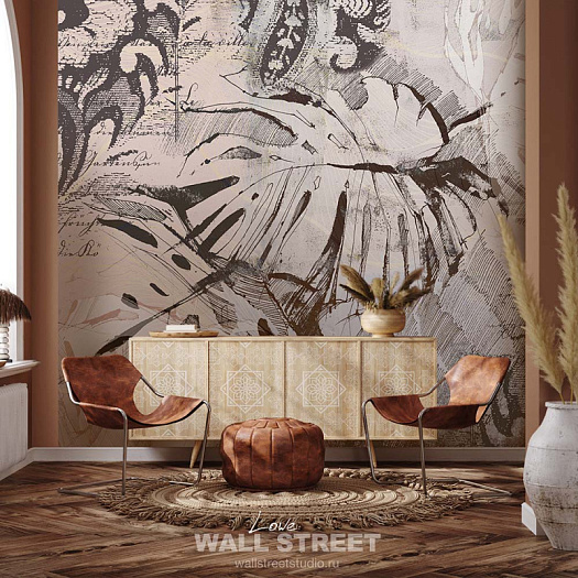 Фотообои в интерьере артикул Lowe 9, ЛОУ / LOWE, Wall street