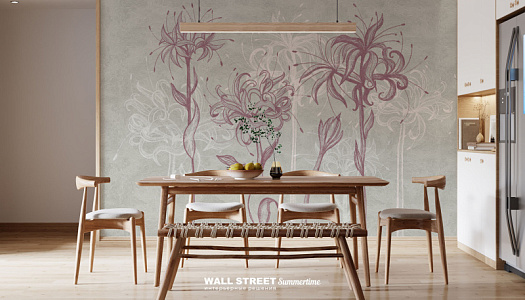 Фотообои в интерьере артикул SUMMERTIME 41, SUMMERTIME, Wall street
