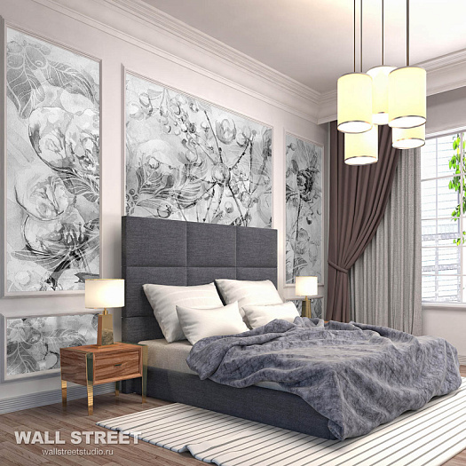 Фотообои в интерьере артикул Aquarelle 5, AQUARELLE, Wall street Фотообои в интерьере артикул Aquarelle 5, AQUARELLE, Wall street