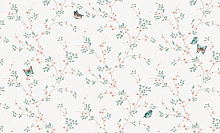 Зелёные обои в прихожую Andrea Rossi Spectrum Box 54460-6