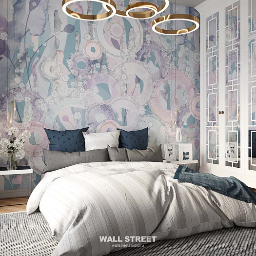 Фотообои в интерьере артикул Waves 3, WAVES, Wall street Фотообои в интерьере артикул Waves 3, WAVES, Wall street