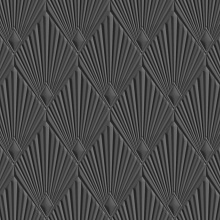 Чёрные обои в прихожую Zambaiti Trussardi VIII Z30324