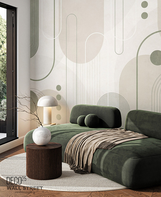 Фотообои в интерьере артикул DECO 25 41, DECO 25, Wall street